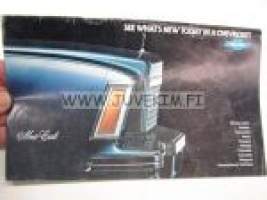 Chevrolet 1980 -myyntiesite