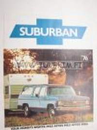 Chevrolet Suburban 1976 -myyntiesite