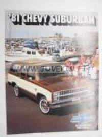 Chevrolet Suburban 1981 -myyntiesite
