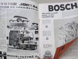 Diesel-lehti 1963 nr 3, runsas mainoskuvitus työkoneista ja moottoreista