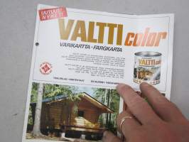 Tikkurila Valtti Color -värikartta / färgkarta