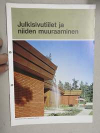 Julkisivutiilet ja niiden muuraaminen -esite