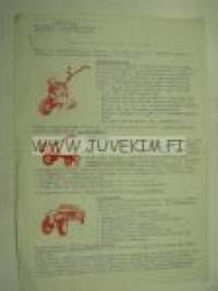 Hako Hakorette, Combinette, Hakorecord puutarhatraktorit -myyntiesite