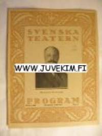 Svenska Teatern Program 1922-23 nr 6 -käsiohjelma