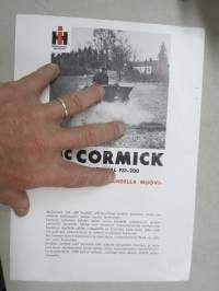 McCormick International S 6-6, yhden miehen kylvö-lannoituskone -myyntiesite