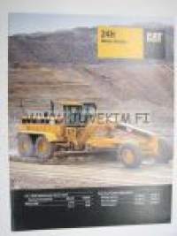 Caterpillar 24H Motor Grader -esite
