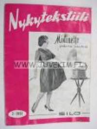 Nykytekstiili 1961 nr 2 -artikkeli 