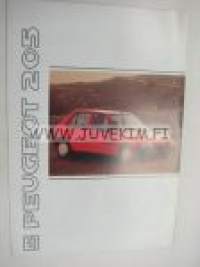 Peugeot 205 -myyntiesite