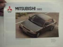 Mitsubishi 1993 -myyntiesite