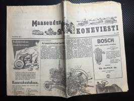 Maaseudun Koneviesti 1955 nr 8. sis Uudenaikainen laatuparisto