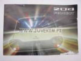 Peugeot 204 1972 -myyntiesite