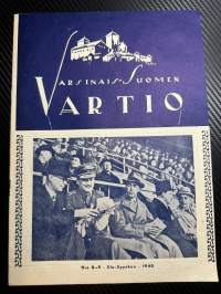 Varsinais-Suomen Vartio - Elo- Syyskuu 1940 nro 8-9