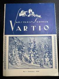 Varsinais-Suomen Vartio - Tammikuu 1939 nro 1