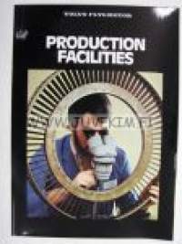 Volvo flygmotor production facilities -lentokonemoottorien tuotantotilat esite