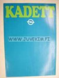 Opel Kadett -myyntiesite