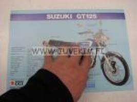 Suzuki GT125 / GT185 moottoripyörä -myyntiesite