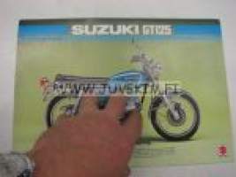Suzuki GT125 moottoripyörä -myyntiesite
