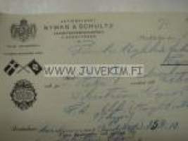 Aktiebolaget Nyman & Schultz Stocholm 25.11.1925 -dokument