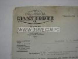 Osuuskunta Maantuote r.l., Tampere 27.2.1929 -asiakirja