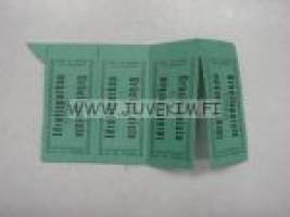 Urheilupuisto - Idrotsparken -pääsyliput