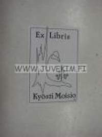 Ex Libris Kyösti Moisio -kirjanomistajamerkki