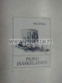 Ex Libris Paavo Jääskeläinen -kirjanomistajamerkki