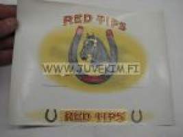 Red Tips -sikarilaatikkoetiketti