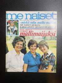 Me naiset 1975 nr 27, 4.7.1975, Juhannushäät Hämeenkyrössä Panu Rajala ja Elina Ylivikari, seitsemän kirkon reitti