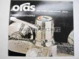 Oras vesikalusteopas 1975 -myyntiesite