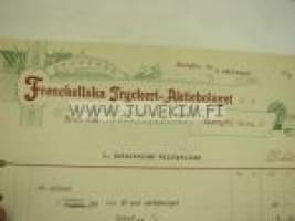 Frenckellska Tryckeri-Aktiebolaget 1.9.1914 -asiakirja