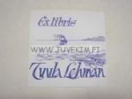 Ex Libris Tuula Lehman -kirjanomistajamerkki