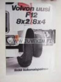 Volvo F12 8X2, 8X4 -myyntiesite