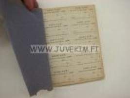 Anni Auri, Sekatavarakauppa, Laitila -ostopalautuskuittivihko