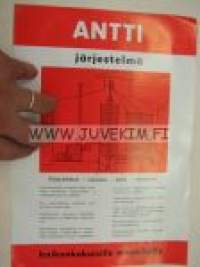 Antti järjestelmä (kuivurit) -myyntiesite