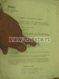 Universal traktorikäyttöinen lumilinko -myyntiesite