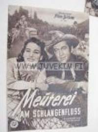 Illustrierte Film-Bühne / Meuterei am Schlangenfluss / James Stewart, Rock Hudson, Lori Nelson -elokuvan saksalainen esittelylehti