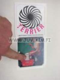 Terrier ruohonleikkuri -myyntiesite