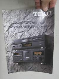TEAC V-8000S / V-7000 / V-5000 / V-3000 / CD-Z5000 / CD-P4500 / CD-P4100 / CD-P3100 -myyntiesite