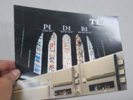 TEAC P-1 CD Drive Unit / D-1 Multi D/A Converter / R-1 Digital Audio Tape Deck -myyntiesite