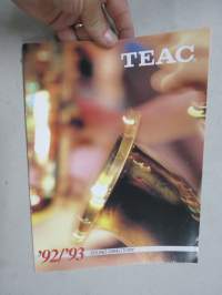 TEAC 1992-1993 Sound Directory -myyntiesite