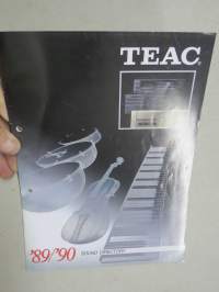 TEAC 1989-1990 Sound Directory -myyntiesite