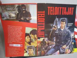 Teloittajat -alkuperäinen VHS-kasetin kansipaperi