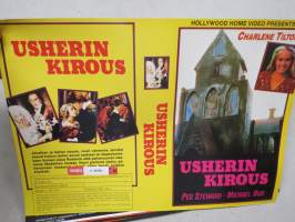 Usherin kirous (Charlene Tilton) -alkuperäinen VHS-kasetin kansipaperi