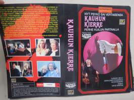 Kauhun kierre - Perhe kuilun partaalla -alkuperäinen VHS-kasetin kansipaperi, käyttämätön