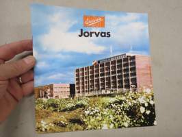 LM Ericsson - Jorvas - Uusi tehdas- ja konttorirakennus / nya fabriks- och kontoranläggning 1972 -esittelykirjanen