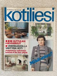 Kotiliesi 1980 nr 19, sukutalo lomapaikkana - Pesola talo (Soini), Huttulan hirviherkut
