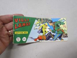 Vili Länsi 19?? nr 16 Mustan Haukan tappio -sarjakuva / comics