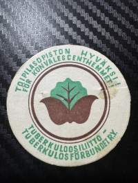 Tuberkuloosiliitto -matkalaukkumerkki
