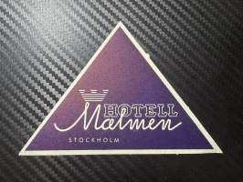 Hotell mcekmen Stockholm -matkalaukkumerkki