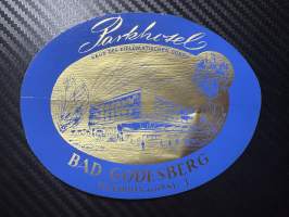 Parkhotel Bad Codesberg -matkalaukkumerkki